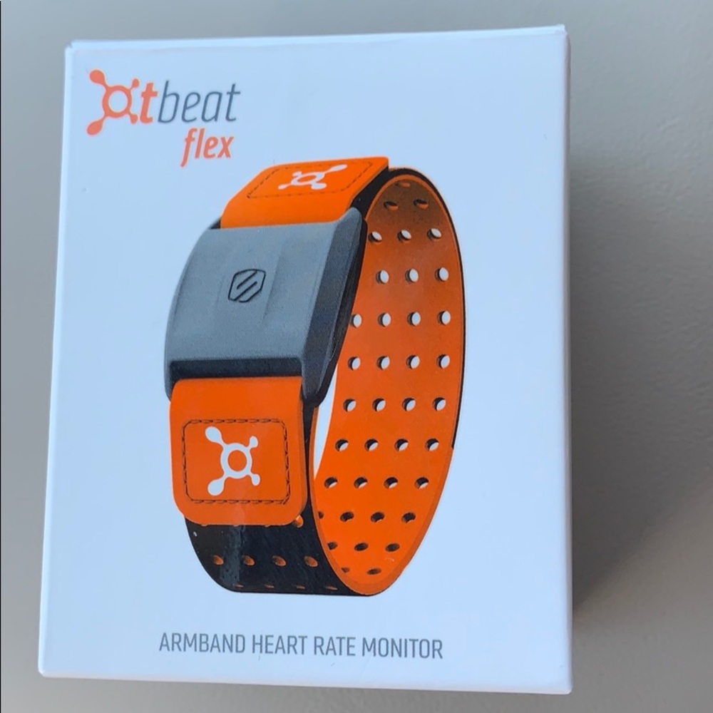 ORANGE THEORY BEAT FLEX ARMBAND HEART RATE MONITOR